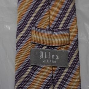 allea Milano men's silk tie made in Italy